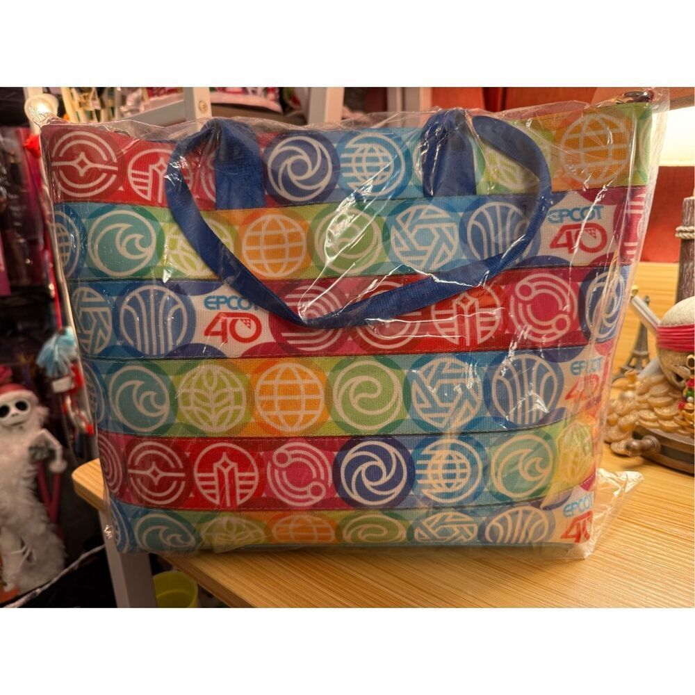 Harveys x Disney EPCOT 40th Anniversary Streamline Tote NWT - Limited Edition